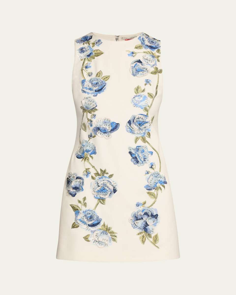 Clyde Embellished Shift Dress